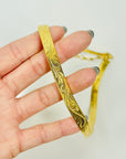 1950s CORO ETCHED COLLAR NECKLACE