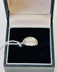 SIGNED VINTAGE TIFFANY & CO SILVER RETURN TO ADDRESS SIGNET RING