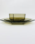 LUMINARC SMOKEY GREY PLATE/BOWL