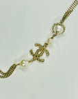 2016 CHANEL CC LOGO MULTISTRANDS COSTUME PEARL NECKLACE
