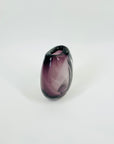1950s PURPLE SOMMERSO GLASS POSY VASE BY VICKE LINDSTRAND FOR ORREFORS
