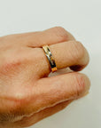2000 VINTAGE TIFFANY & CO 18K ROSE GOLD 1837 RING