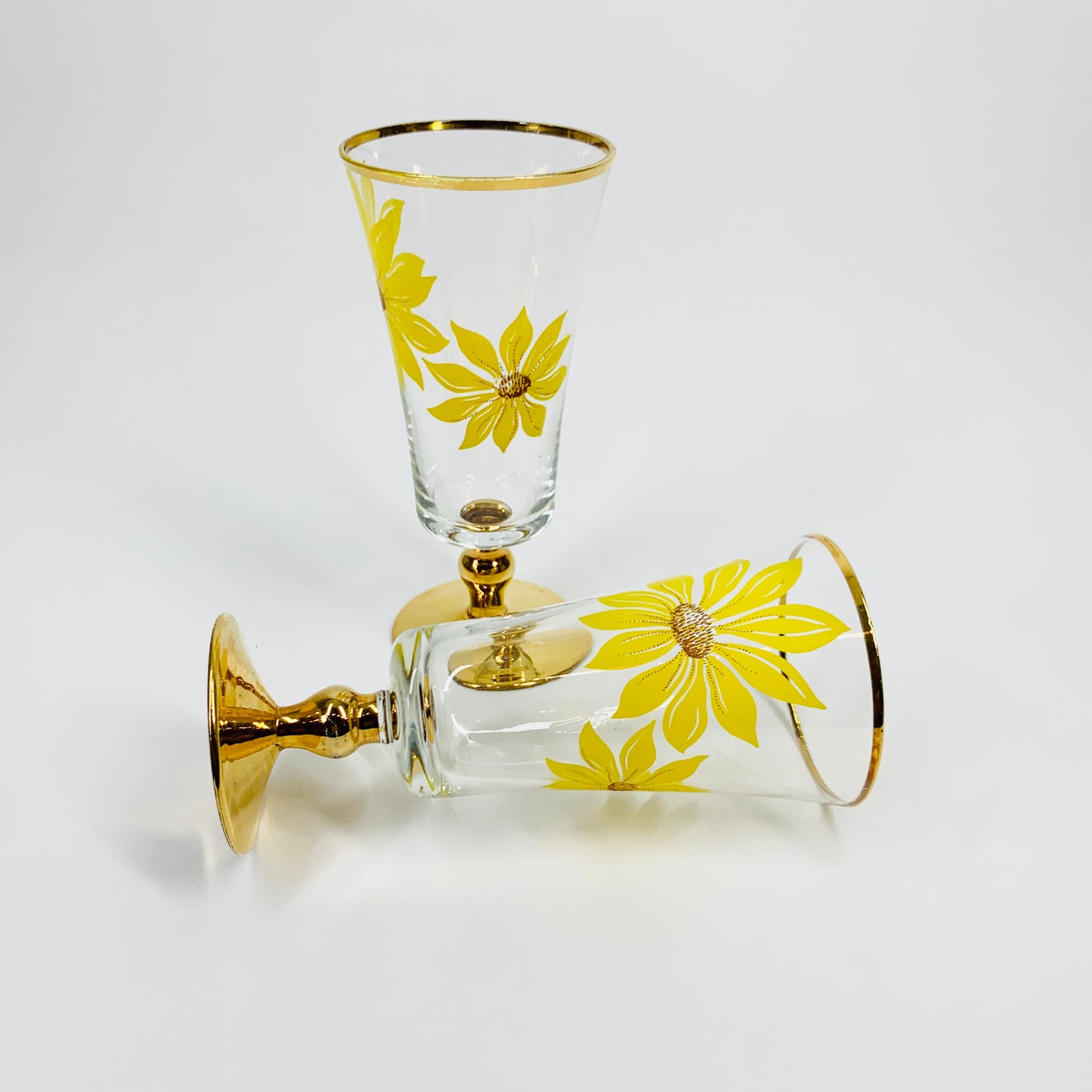 SUNFLOWER PARFAIT GLASSES