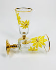 SUNFLOWER PARFAIT GLASSES