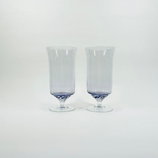 1950s ITALIAN PURPLE COCKTAIL GLASSES