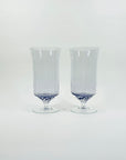 1950s ITALIAN PURPLE COCKTAIL GLASSES