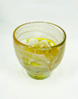 1980s MOUTH BLOWN ART GLASS VASE