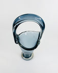 LARGE GREY PURSE/BAG VASE