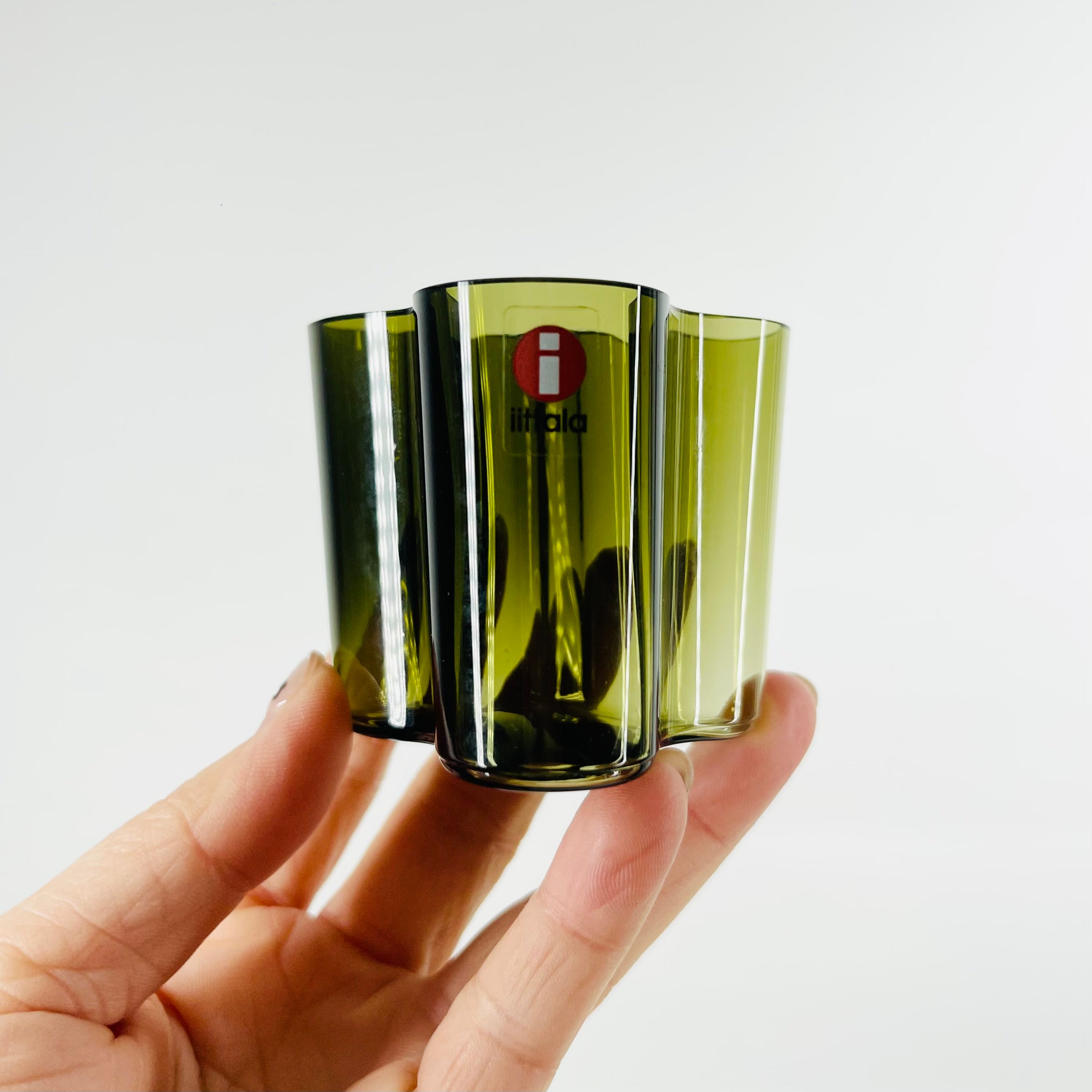 LIMITED EDITION MINIATURE IITTALA ALVAR AALTO SAVOY VASE – GLASS