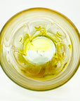 1980s MOUTH BLOWN ART GLASS VASE