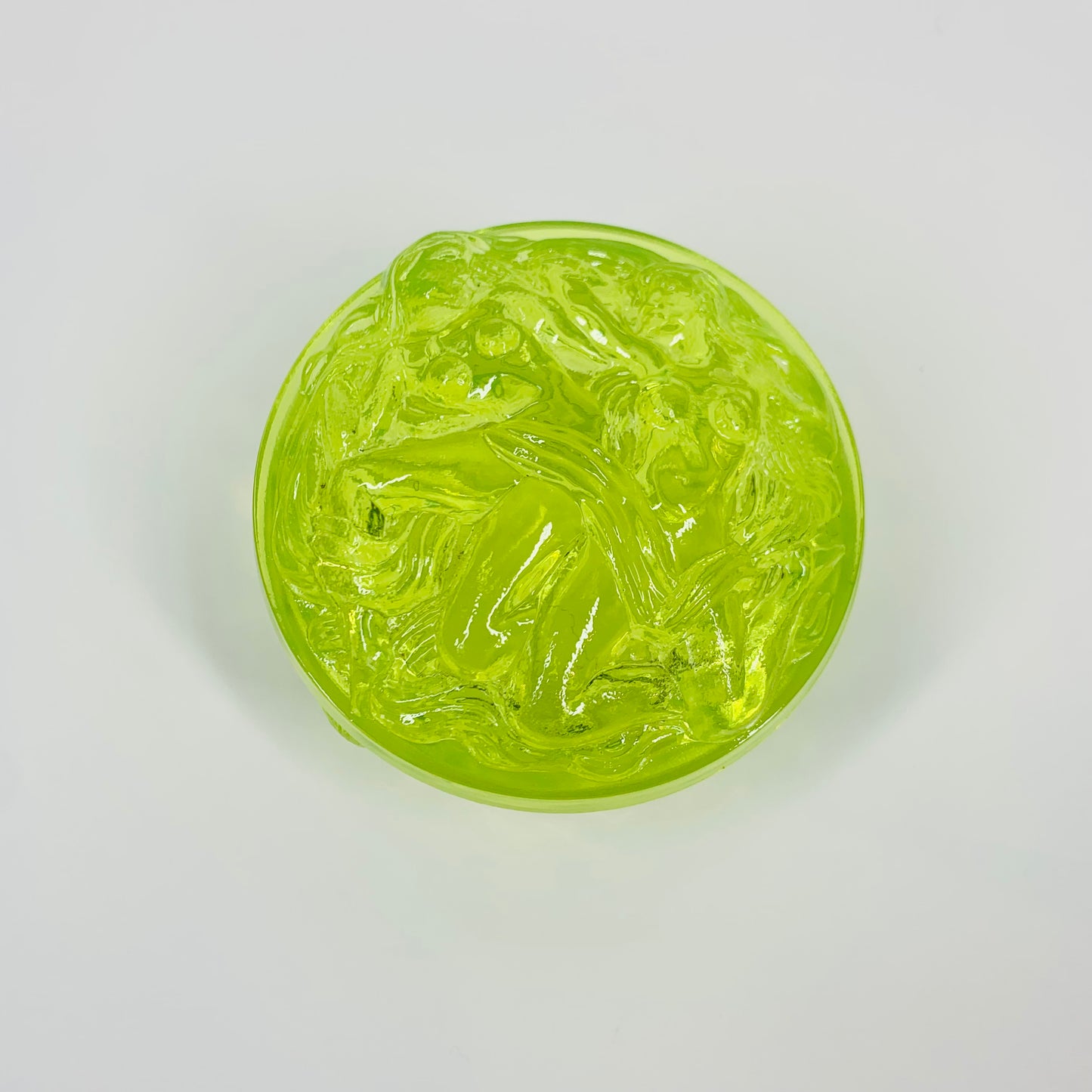 URANIUM GLASS BACCANTES NUDE BOX