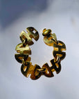 1990s LARGE CELINE HORSEBIT TURNLOCK BRACELET