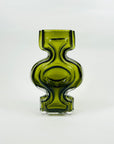 MIDCENTURY FINNISH GLASS EMMA MALJAKKO VASE BY HELENA TYNELL FOR RIIHIMAEN LASI
