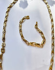 1990s GIVENCY HARD LINKS CHAIN SUITE