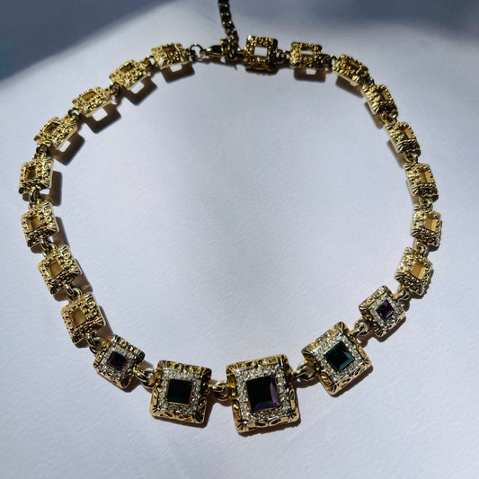 1950s GIVENCY FESTOON STATEMENT NECKLACE