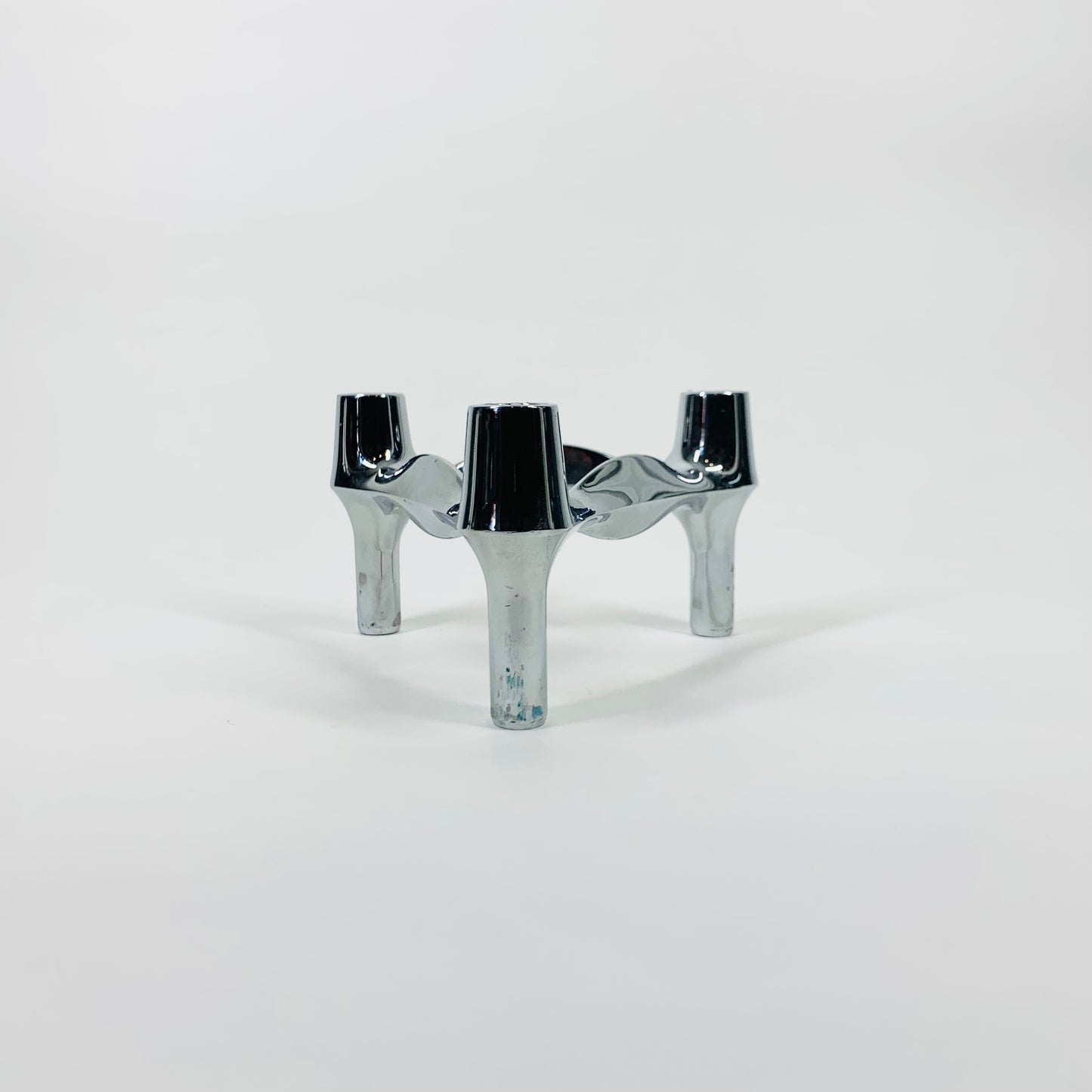 60s STOFF NAGEL BRUTALIST CANDLE HOLDER (WIDE)