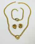 1960s PANTHERE LINKS NECKLACE SUITE WITH TUTTI FRUITTI
