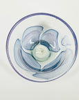 1080s JAPANES MOUTH BLOWN ART GLASS FOOTED BOWL