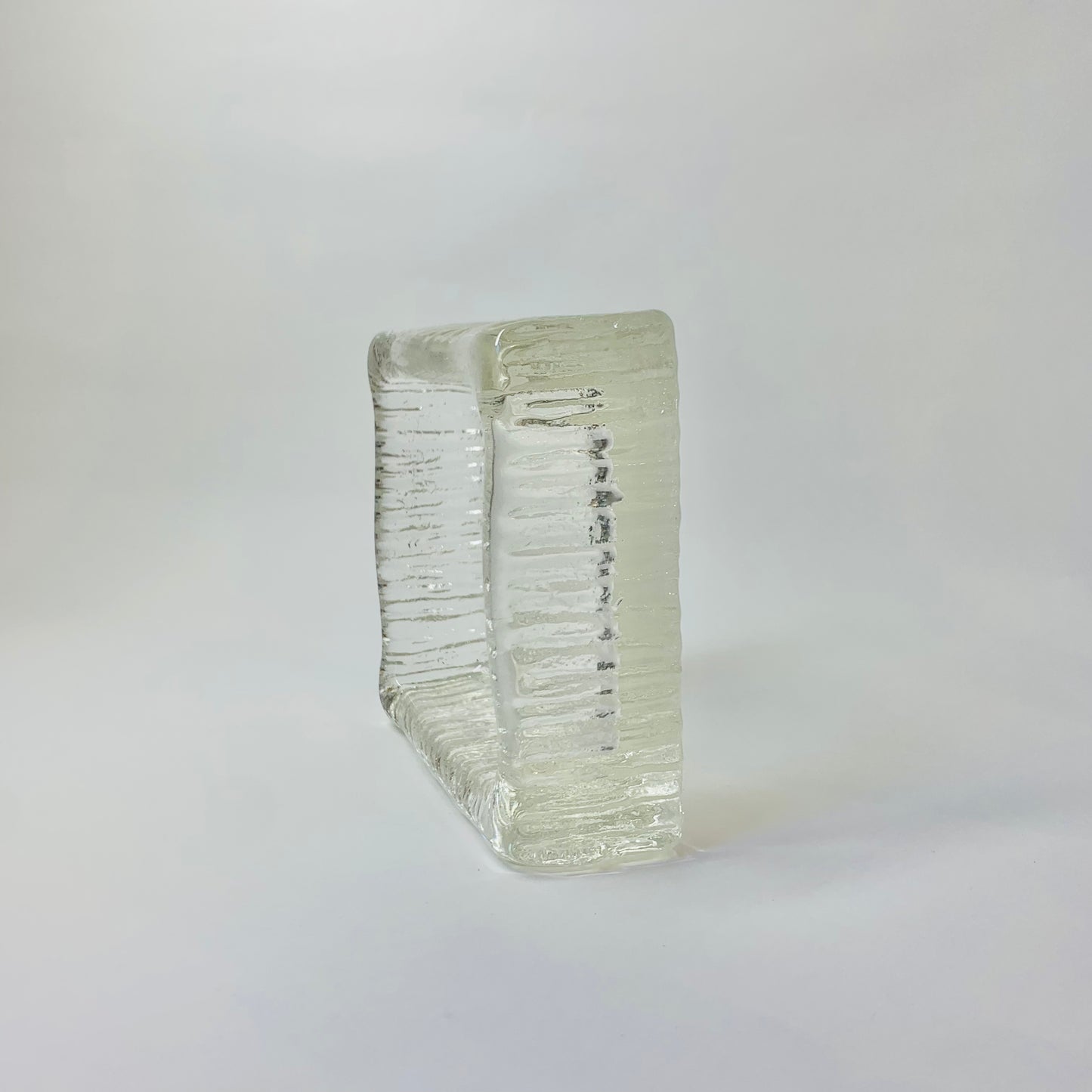 ICE GLASS TRINKET BOWL