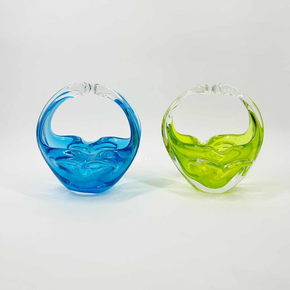 1950s MURANO GLASS MINI BAG/VASE