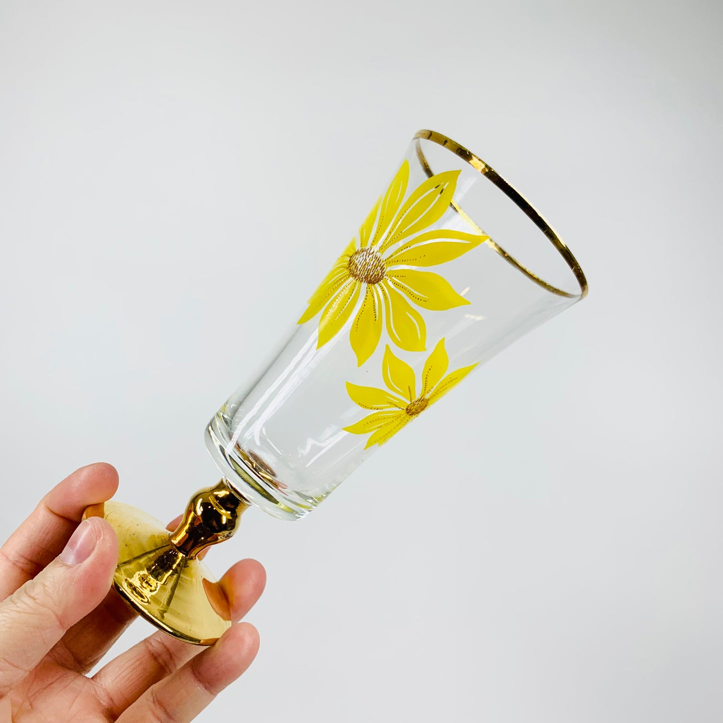 SUNFLOWER PARFAIT GLASSES