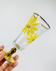 SUNFLOWER PARFAIT GLASSES