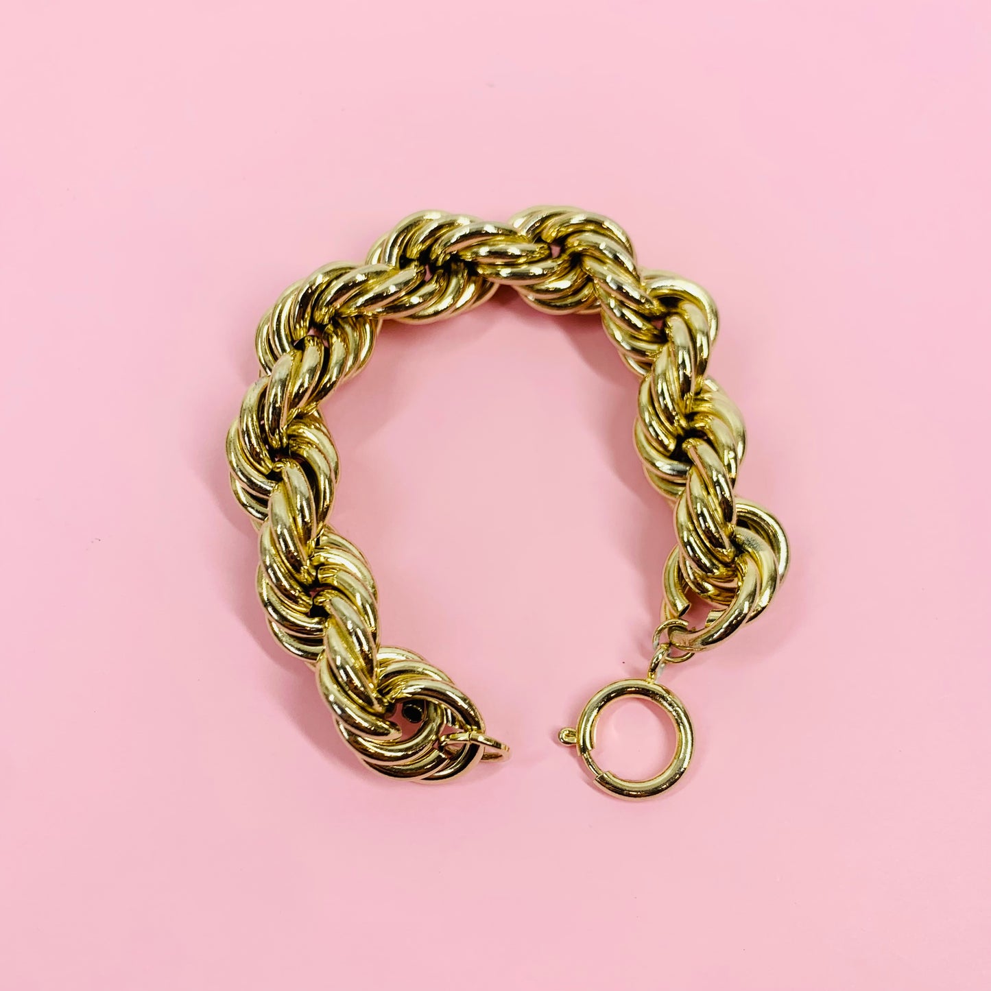 CHUNKY TWIST ROPE BRACELET