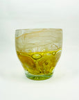 1980s MOUTH BLOWN ART GLASS VASE