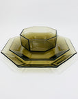 LUMINARC SMOKEY GREY PLATE/BOWL