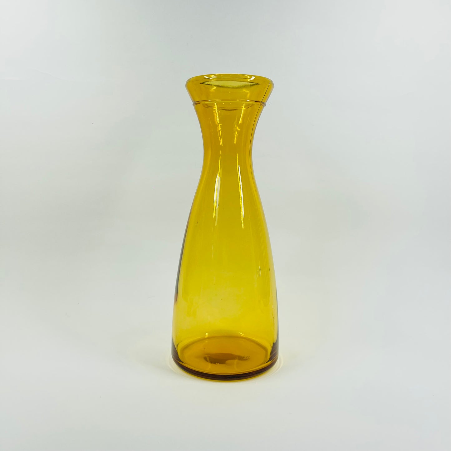 1970s ITALIAN AMBER GLASS SET