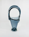 LARGE GREY PURSE/BAG VASE