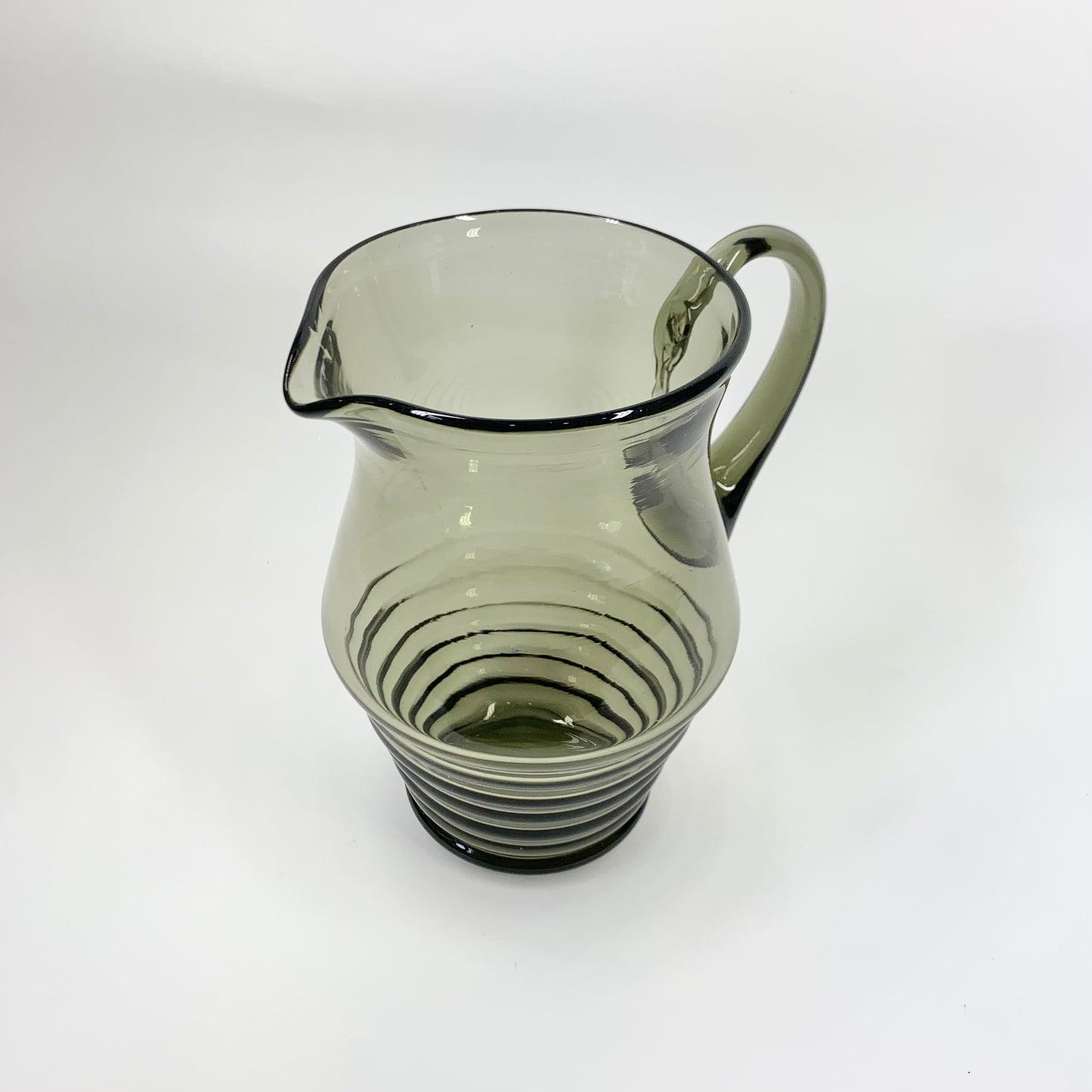 GREY GLASS JUG