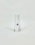 1980s BOHEMIAN DESNA CUT CRYSTAL MINI VASE