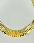 1950s CORO TEXTURED CLEOPATRA NECKLACE
