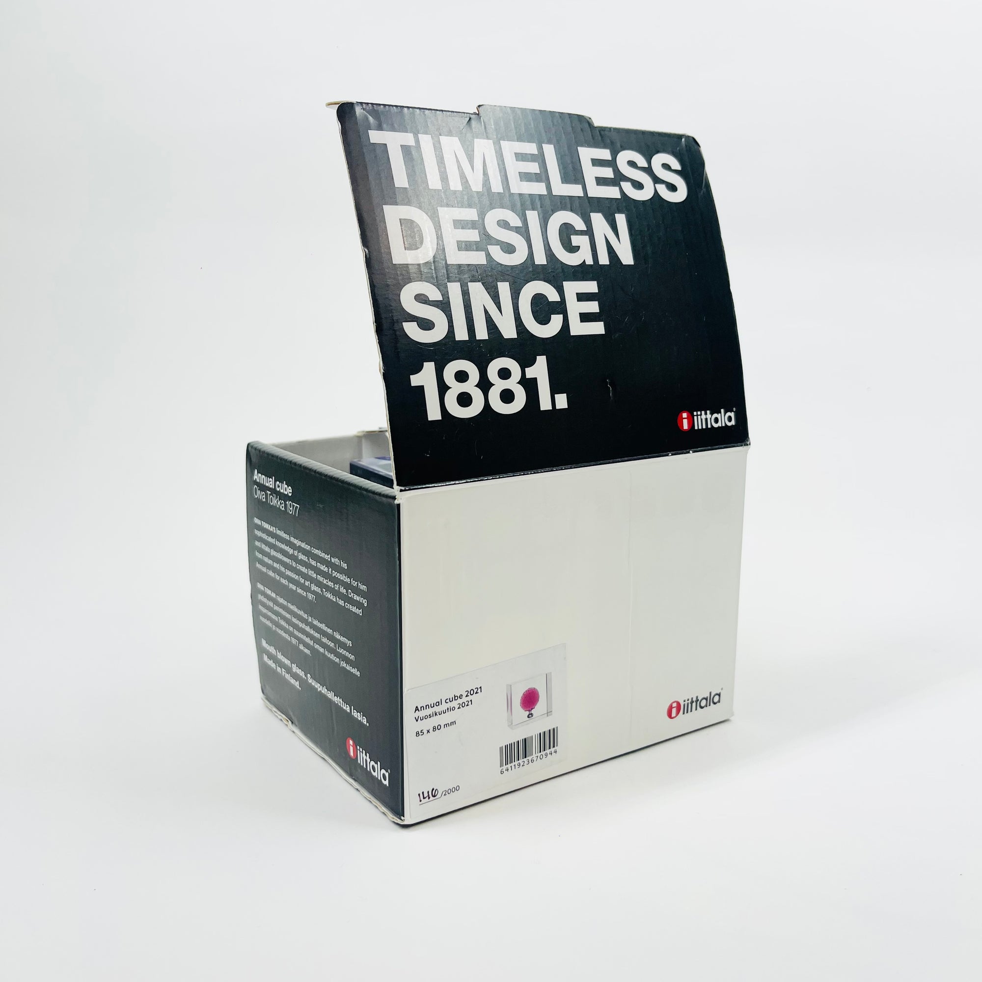 IITTALA ANNUAL CUBE 2021