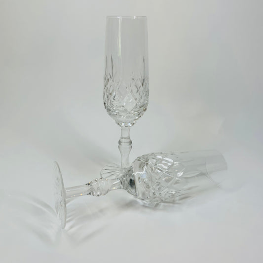 CRYSTAL CHAMPAGNE FLUTES