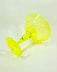 ANTIQUE URANIUM GLASS COMPORT