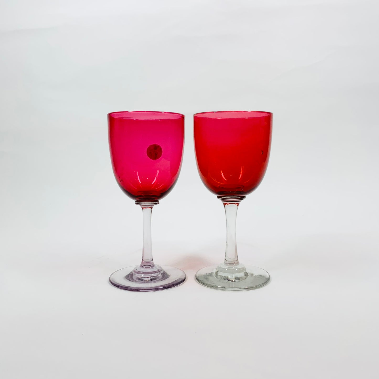 ANTIQUE CRANBERRY GLASSES