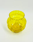 1950s JAPANESE PINEAPPLE GLASS VASE/CANDLE LANTERN