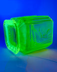 URANIUM GLASS VASE