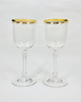 CRYSTAL WINE GLASSES