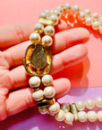 PEARL STATEMENT NECKLACE