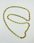 1950s GIVENCY FANCY LINKS CHAIN NECKLACE