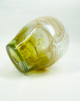 1980s MOUTH BLOWN ART GLASS VASE