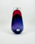 1990s HAZE PURPLE PINK SOMMERSO GLASS VASE BY ERICA LAGERBIELKE FOR KOSTA BODA