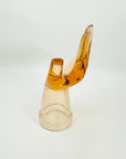1950s USA GLASS RELIEF/SCULPTURE OF A HAND
