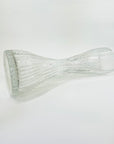 LARGE 1960s INGRID GLASHUTTE BARK GLASS VASE