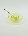 MIDCENTURY FINNISH URANIUM GLASS CAVIAR BOWL BY NANNY STILL FOR RIIHIMAEN LASI