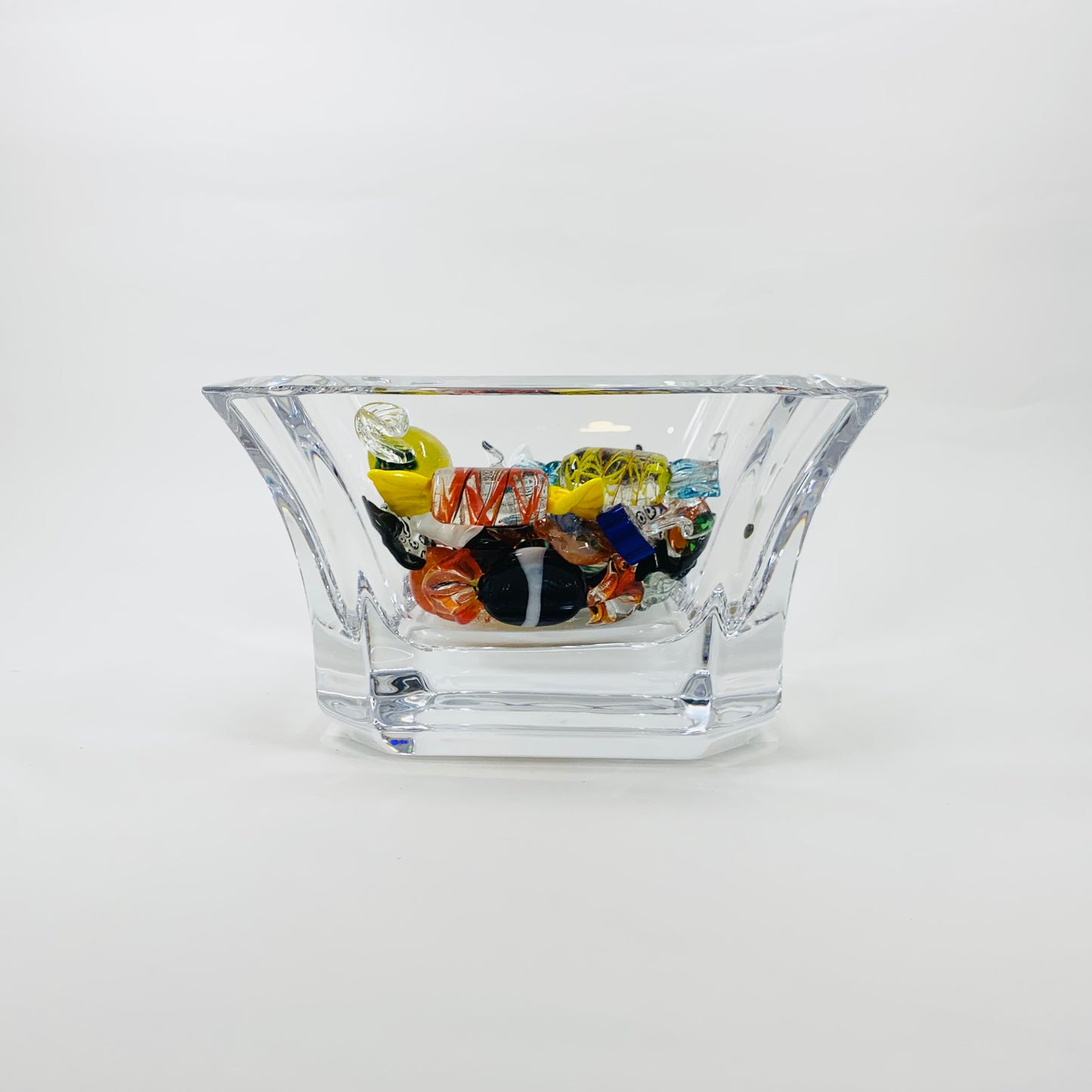 ORREFORS CUT CRYSTAL BOWL