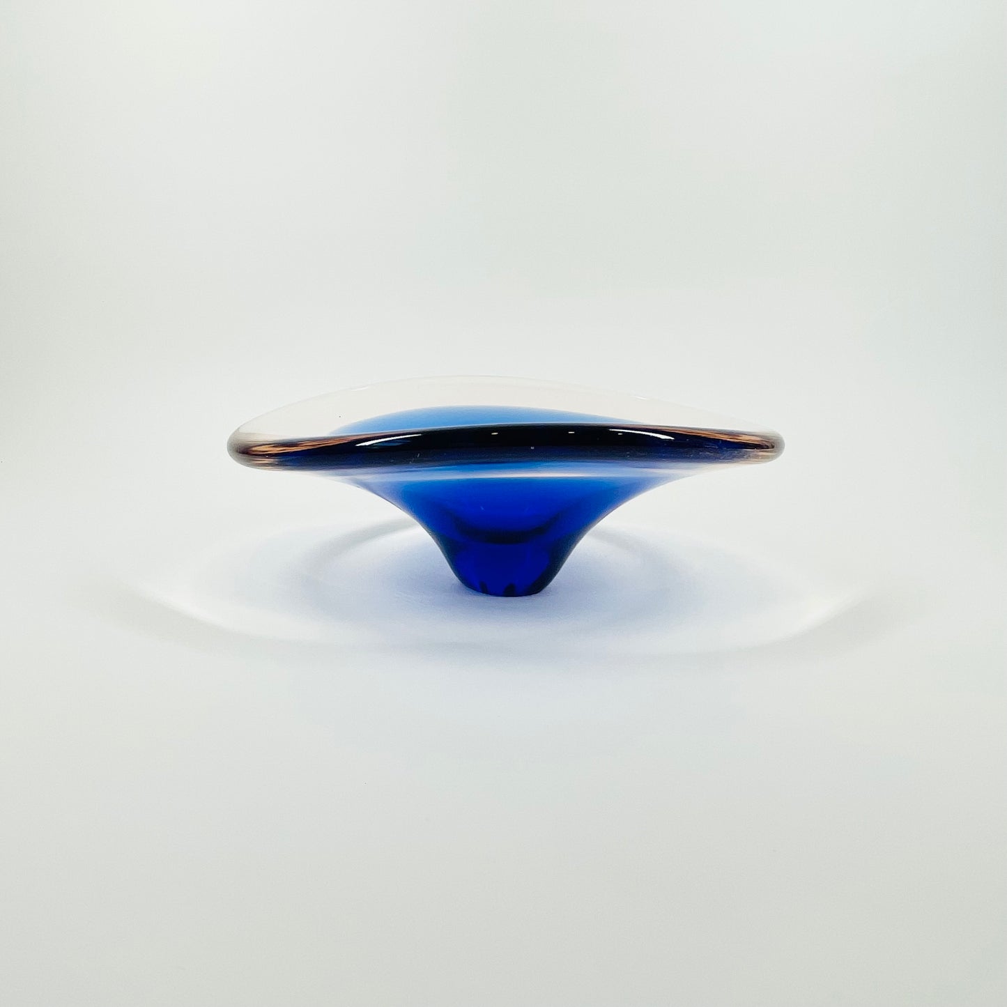 1950s BLUE COQUILLE BOWL By PAUL KEDELV